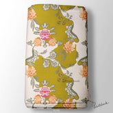 Floral Wholesale Digital Printed Fabric for Dress & Cloth